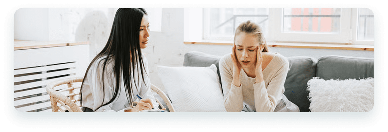 Mental health support session