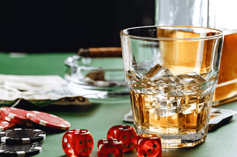 Gambling and alcohol